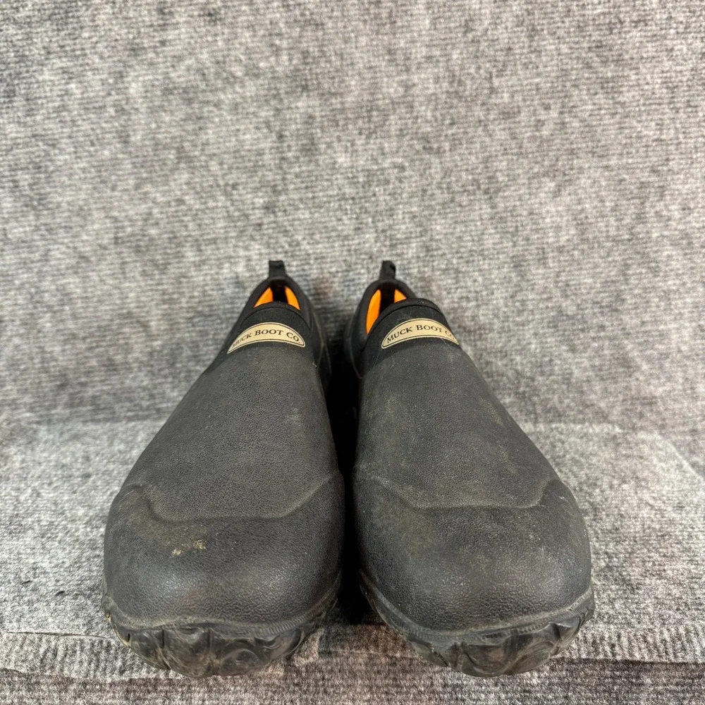 Muck Boot Co Muckster II Low Garden Shoes Black Mens 10 Waterproof Slip On